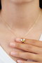 Heliophilia Silver Collar de Metal en Oro CHRM15022